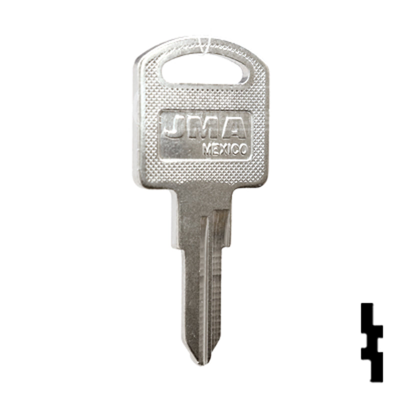 Uncut Key Blank | Mazda | MZ-1 — CLK Supplies