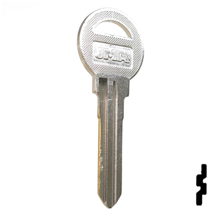 Uncut Key Blank | Mazda | X131, MZ13 Automotive Key JMA USA