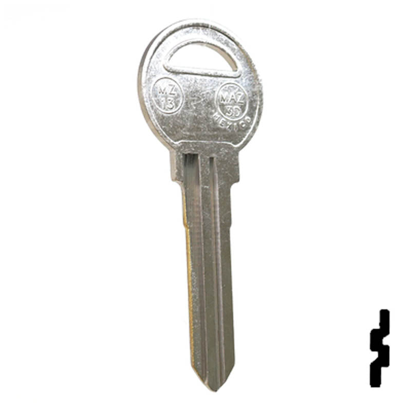 Key Blanks | X131 ( MZ13 ) | Mazda | Replacement UncutTranslation