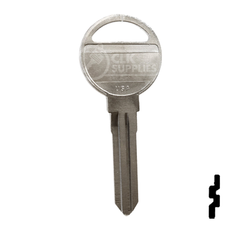 Uncut Key Blank | Mazda | X131, MZ13 — CLK Supplies