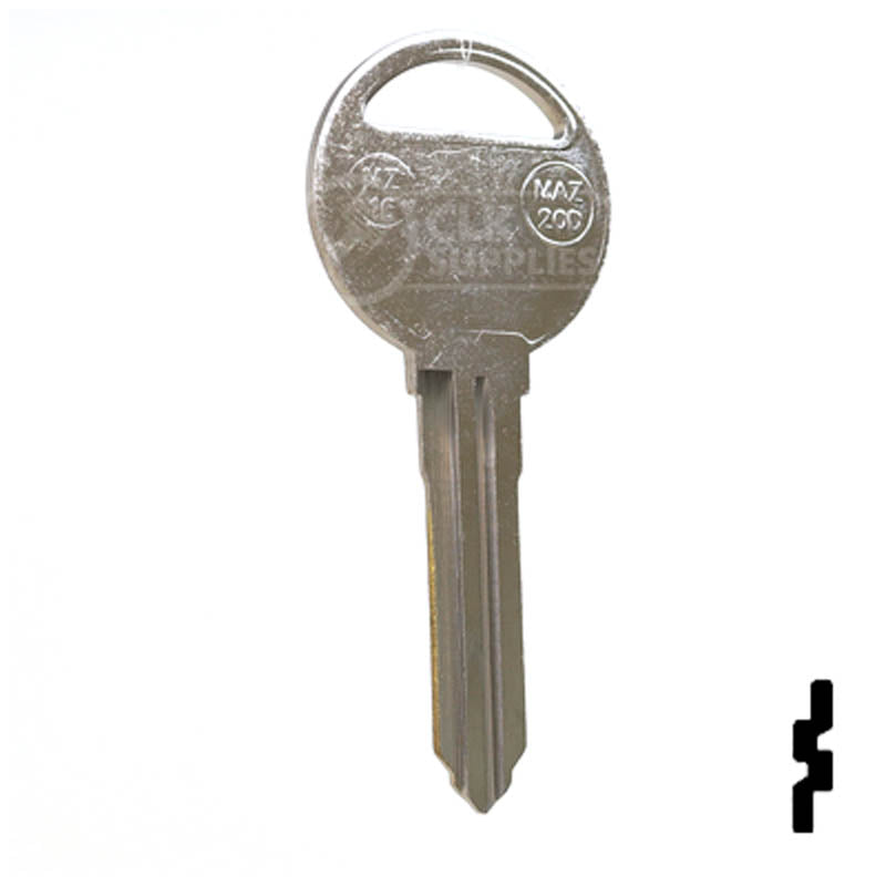 Key Blanks | X178 ( MZ16 ) | Mazda | Replacement UncutTranslation