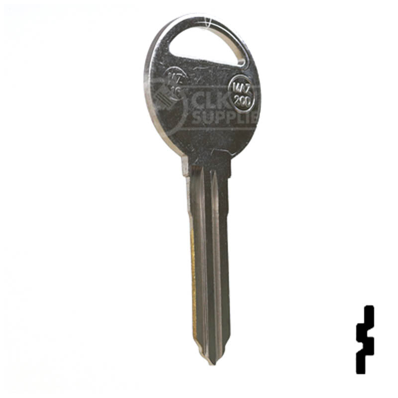 Key Blanks | X178 ( MZ16 ) | Mazda | Replacement Uncut — CLK Supplies