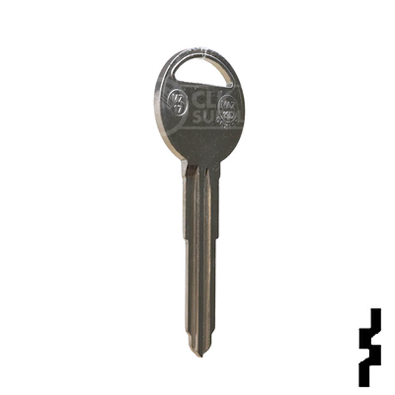 Key Blanks | X188 ( MZ17 ) | Mazda | Replacement Uncut — CLK Supplies