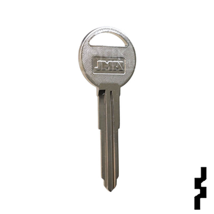 Uncut Key Blank | Mazda | X188, MZ17 Automotive Key JMA USA