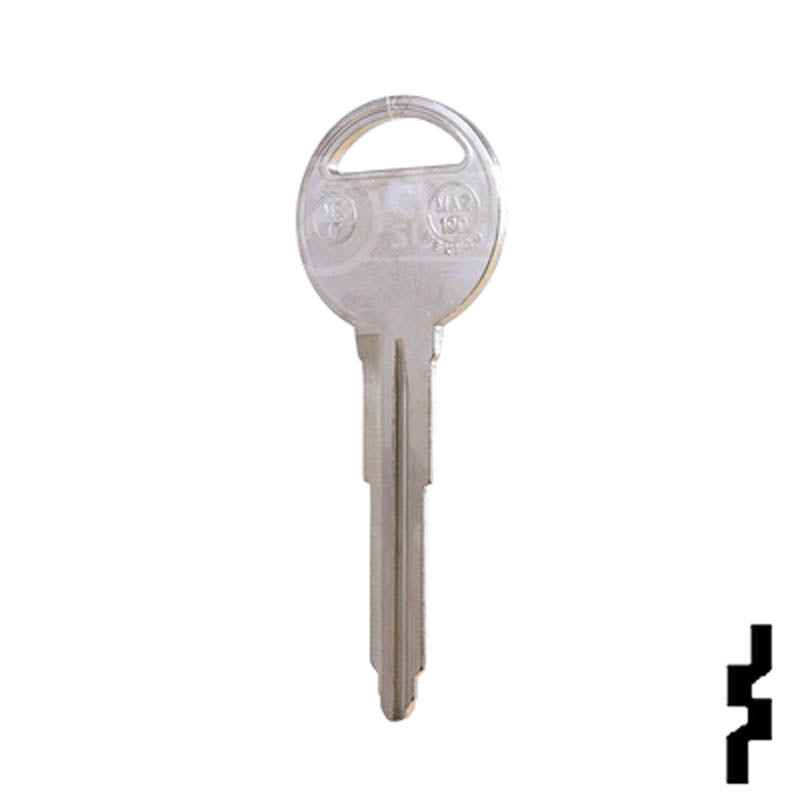 Key Blanks | X188 ( MZ17 ) | Mazda | Replacement Uncut — CLK Supplies
