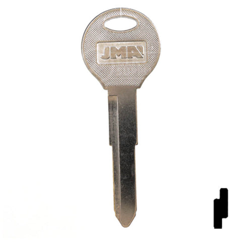 Uncut Key Blank | Mazda | X249, MZ31