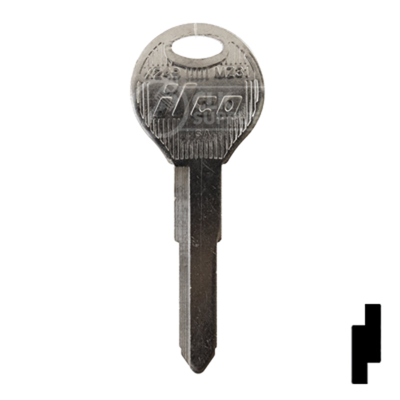 Uncut Key Blank | Mazda | X249, MZ31Translation missing: en