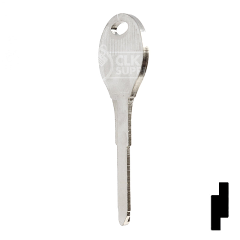 Uncut Key Blank | Mazda | X249, MZ31 — CLK Supplies