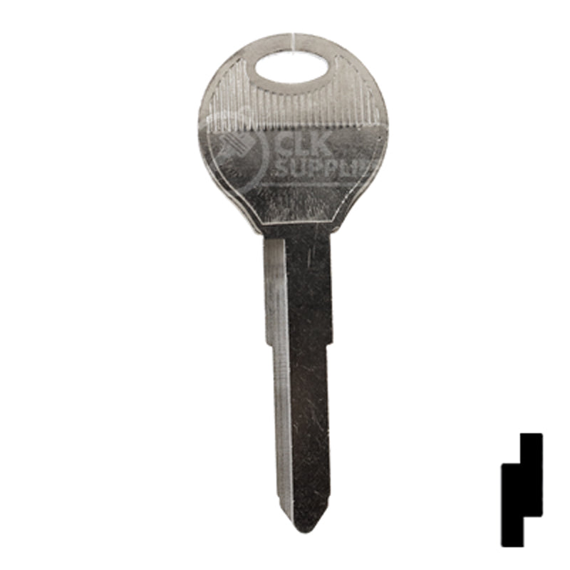Uncut Key Blank | Mazda | X249, MZ31Translation missing: en
