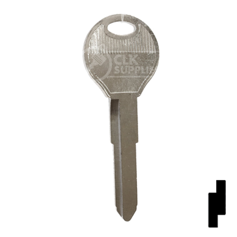 Uncut Key Blank | Mazda | X249, MZ31 — CLK Supplies