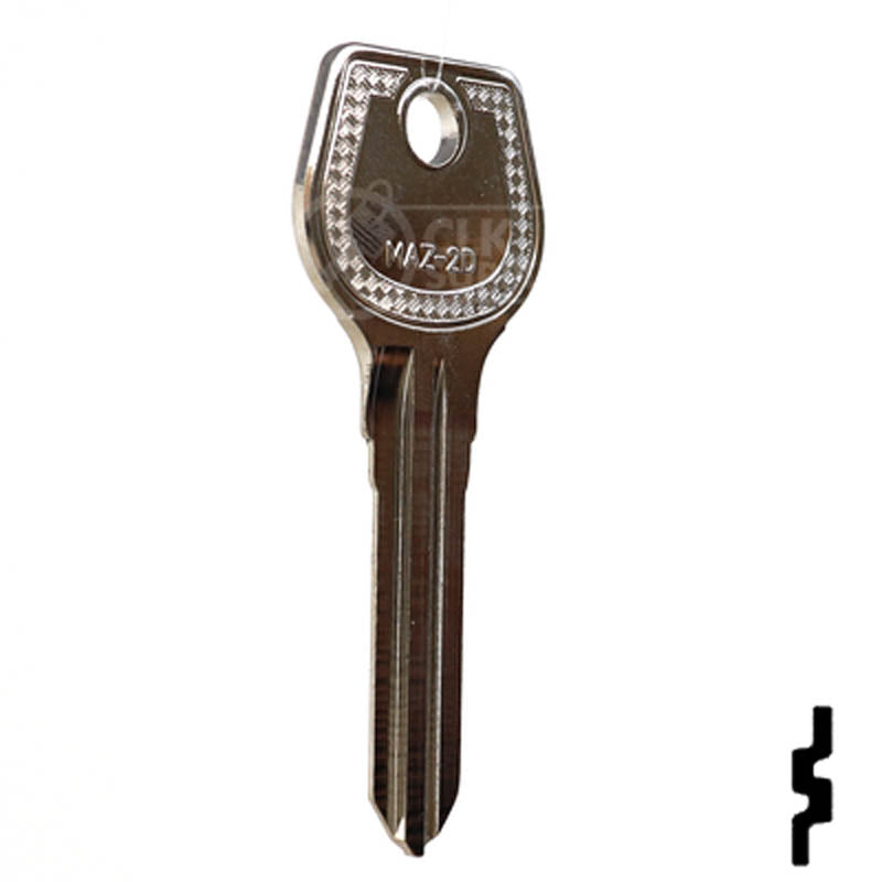 Key Blanks | X26 ( MZ9 ) | Mazda | Replacement Uncut — CLK Supplies