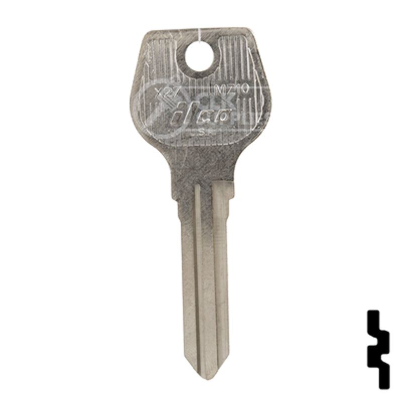 Uncut Key Blank | Mazda | X27-MZ10 — CLK Supplies