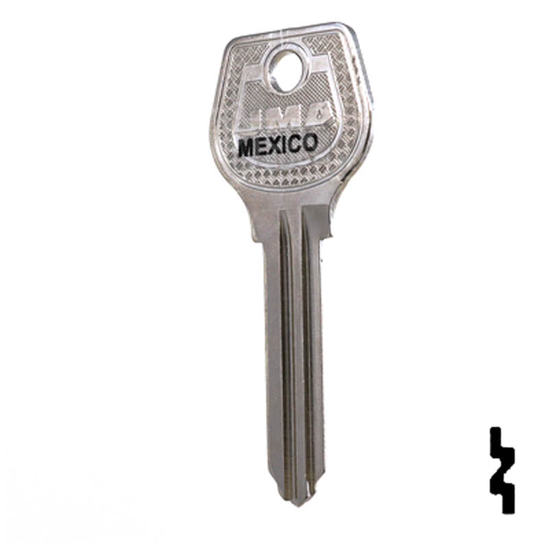 Uncut Key Blank | Mazda | X4 ( MZ4 ) Mazda Key Automotive Key JMA USA