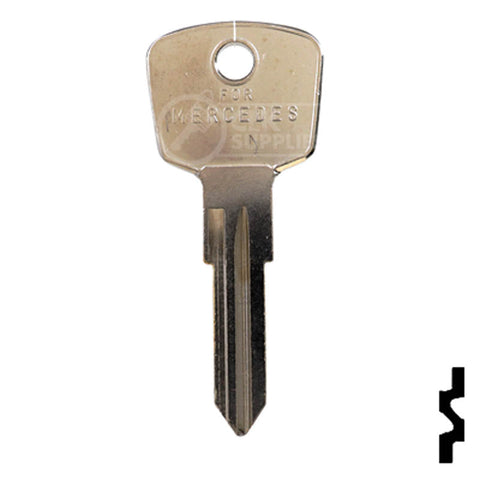 Uncut Key Blank | Mercedes Benz | MB41
