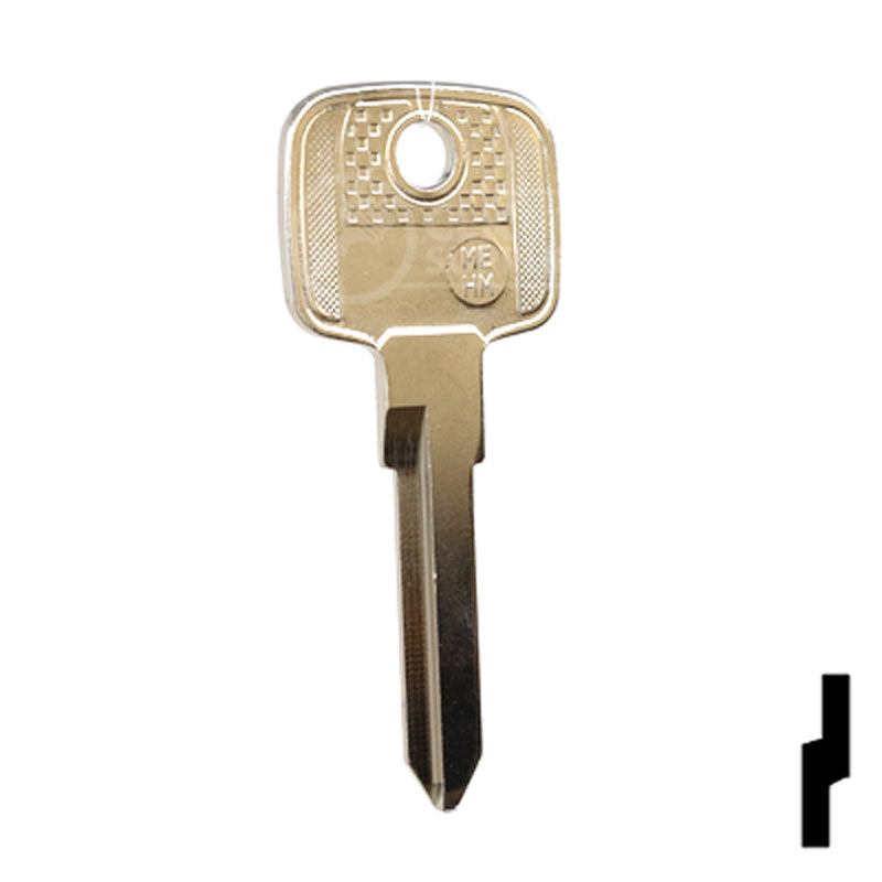 Uncut Key Blank | Mercedes | MB17, ME-HM Automotive Key JMA USA