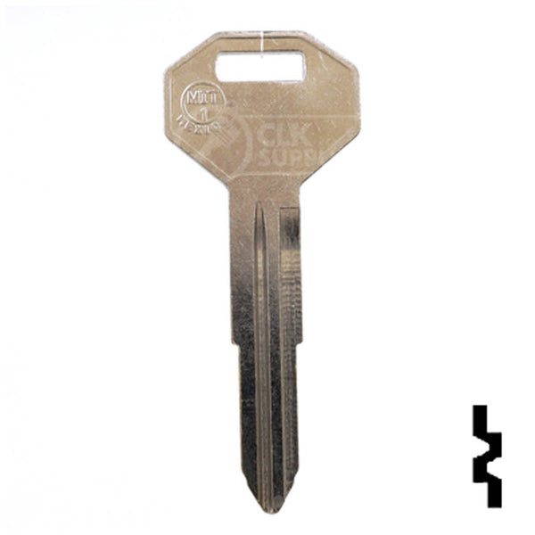 Key Blanks | X176 (MIT1) | Mitsubishi | Replacement Uncut Keys