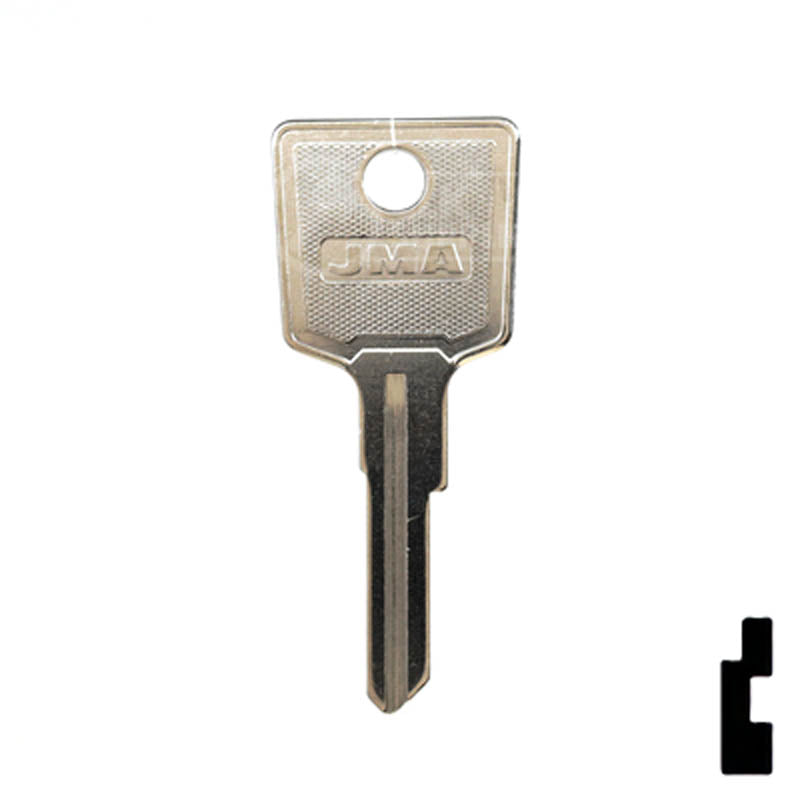 Key Blanks | DT4 | Nissan | Datsun | Replacement Uncut — CLK Supplies