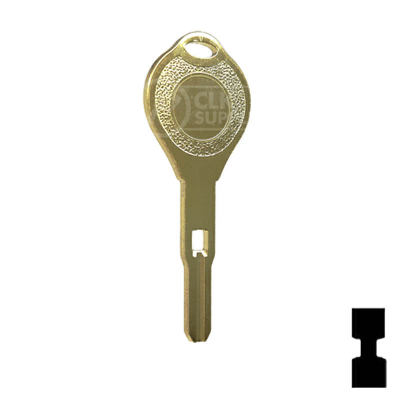 Key Blank | INF90 High Security | Nissan | Infiniti | Replacement