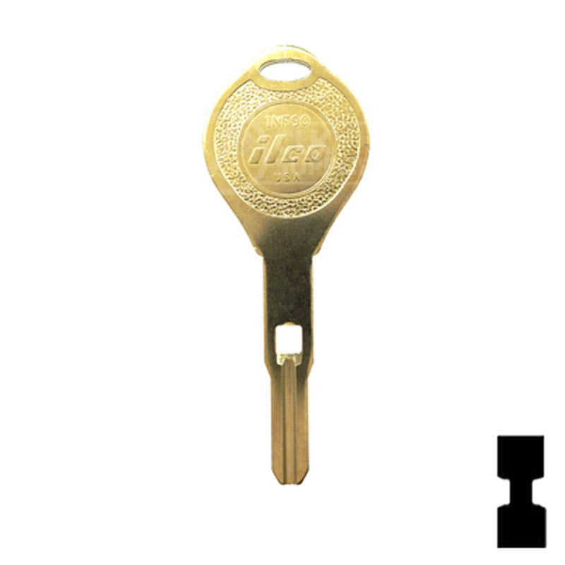 専用品 Last keycut様 Key Blank | INF90 High Security | Nissan | Infiniti | Replacement