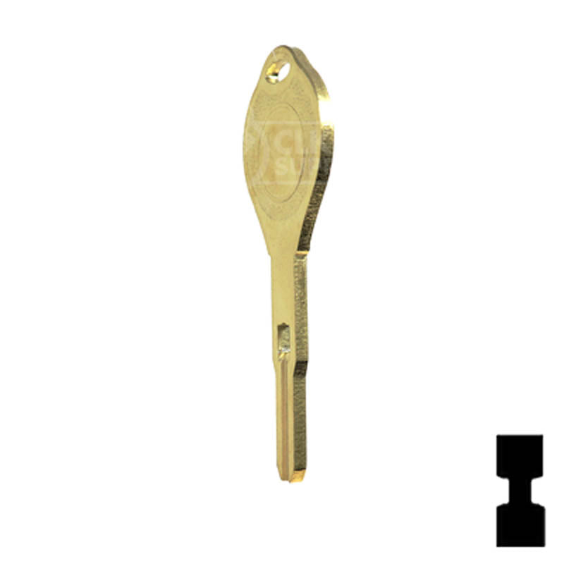 Key Blank | INF90 High Security | Nissan | Infiniti | Replacement