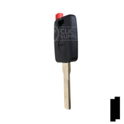 Uncut Key Blank | Porsche R/W Transponder | HU66T5 Automotive Key Ilco