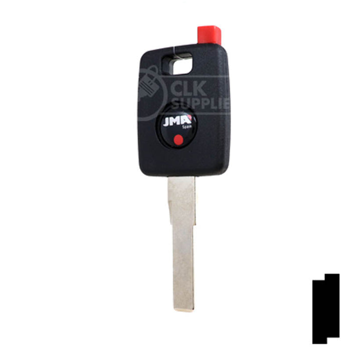 Uncut Key Blank | Porsche R/W Transponder | HU66T5 Automotive Key Ilco