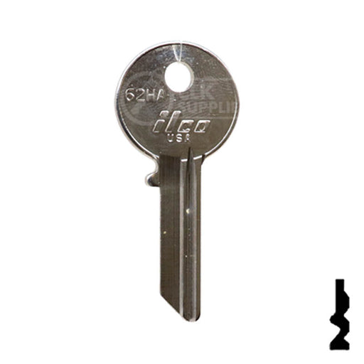 Uncut Key Blank | Rolls Royce, Bentley | 62HA Automotive Key Ilco
