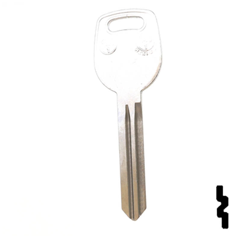 Uncut Key Blank | Subaru | X251 ( SUB1) Automotive Key JMA USA