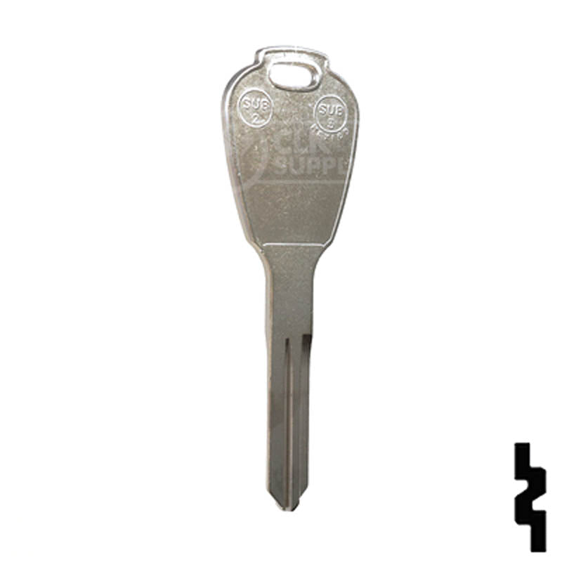 Key Blanks | X271 ( SUB2) | Subaru | Replacement Uncut — CLK Supplies
