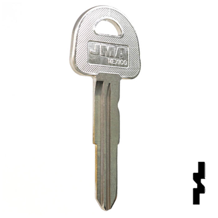 Uncut Key Blank | Suzuki | X186 ( SUZ17 ) Automotive Key JMA USA