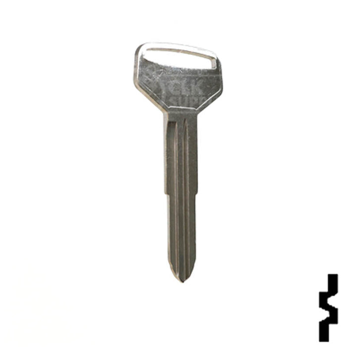 Uncut Key Blank | Toyota | Daihatsu | X174, TR40 Automotive Key JMA USA