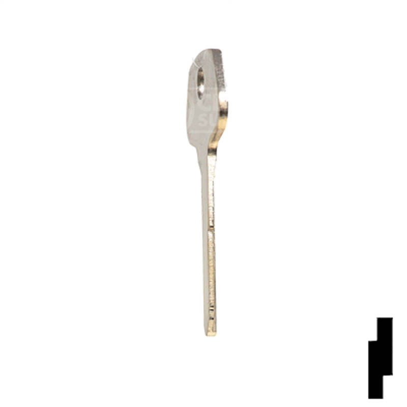 Uncut Key Blank | Toyota | T61C Automotive Key Ilco