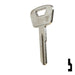 Uncut Key Blank | Toyota | TOYO-25, TA6 Automotive Key JMA USA