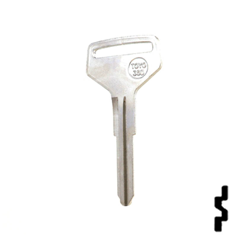 Uncut Key Blank | Toyota | TR25 Automotive Key JMA USA