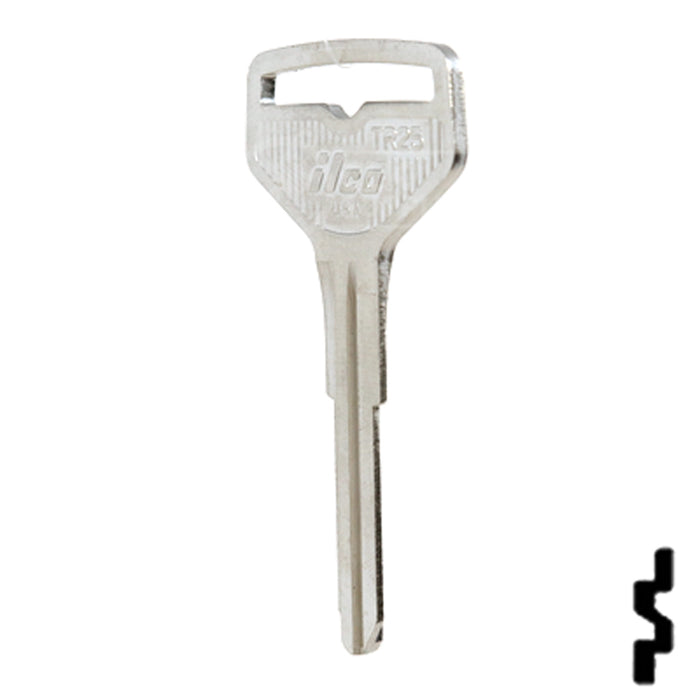Uncut Key Blank | Toyota | TR25, T81A Automotive Key Ilco