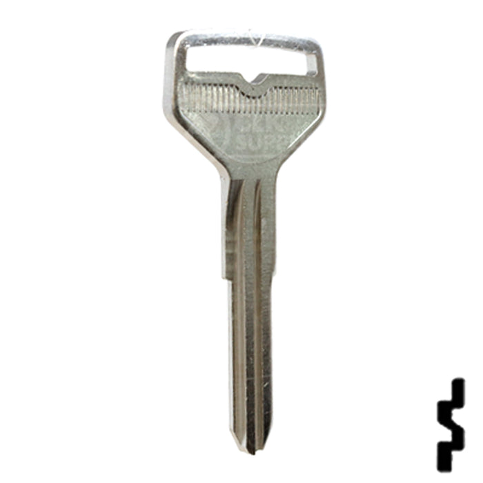 Uncut Key Blank | Toyota | TR25, T81A Automotive Key Ilco