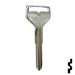 Uncut Key Blank | Toyota | TR25, T81A Automotive Key Ilco