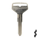 Uncut Key Blank | Toyota | TR25, T81A Automotive Key Ilco