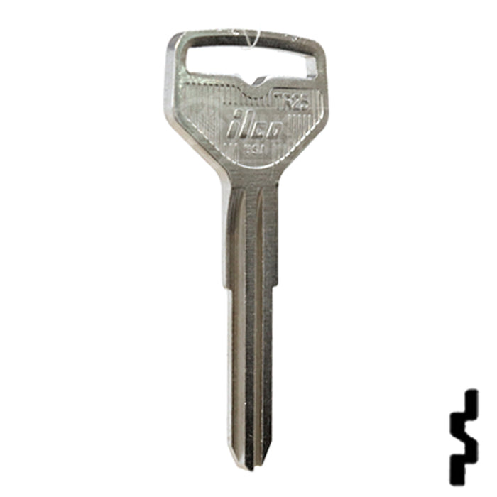 Uncut Key Blank | Toyota | TR25, T81A Automotive Key Ilco