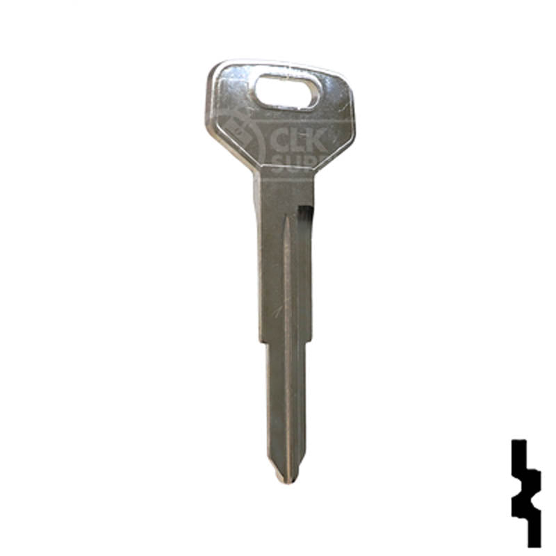 Key Blanks | X151 ,TR39 | Toyota | Replacement Uncut — CLK Supplies