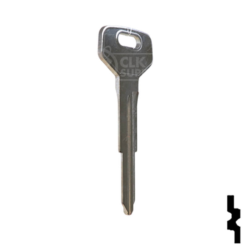 Key Blanks | X151 ,TR39 | Toyota | Replacement Uncut — CLK Supplies