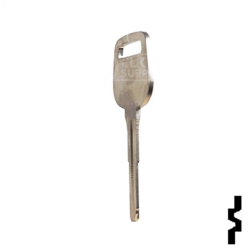 Uncut Key Blank | Toyota | X211, TR44 Automotive Key JMA USA