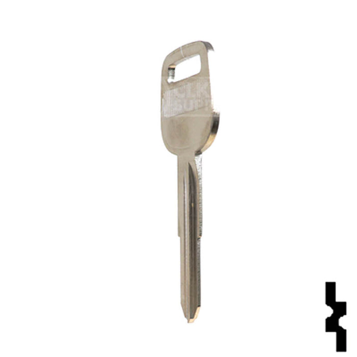 Uncut Key Blank | Toyota | X212, TR46 Automotive Key JMA USA