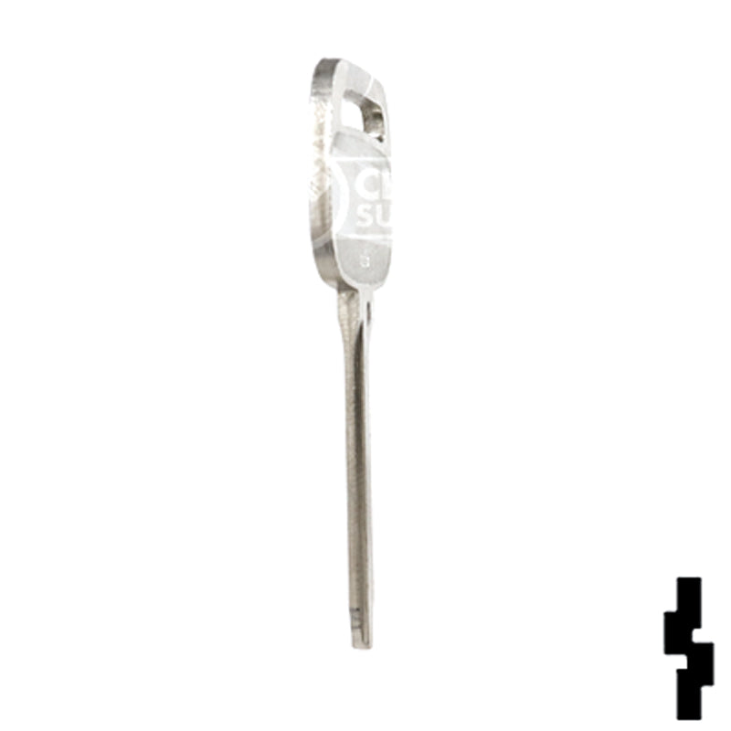 Uncut Key Blank | Toyota | X217, TR47 Automotive Key Ilco