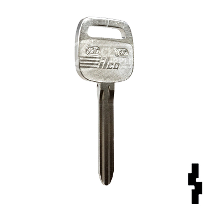 Uncut Key Blank | Toyota | X217, TR47 Automotive Key Ilco