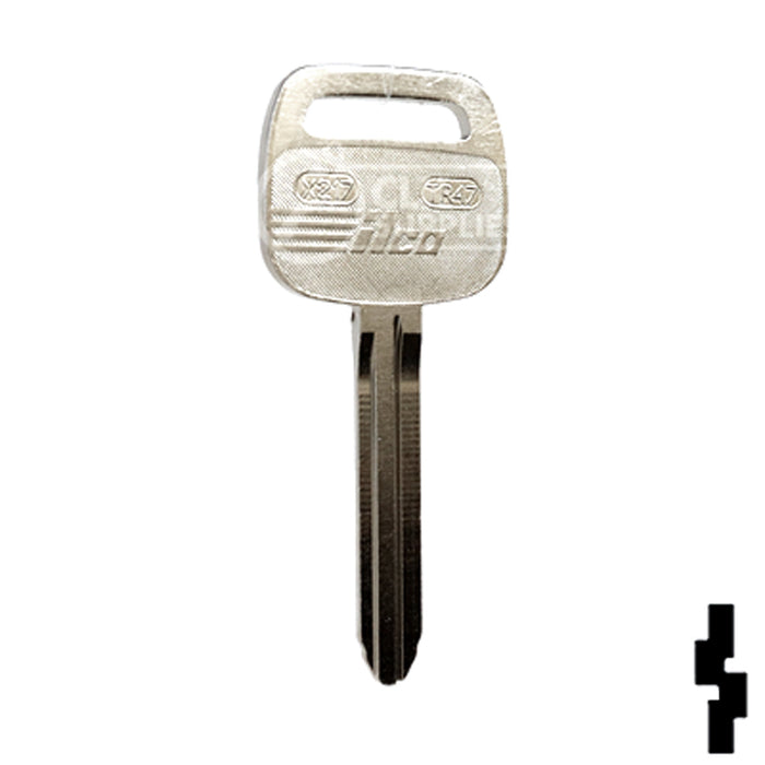 Uncut Key Blank | Toyota | X217, TR47 Automotive Key Ilco