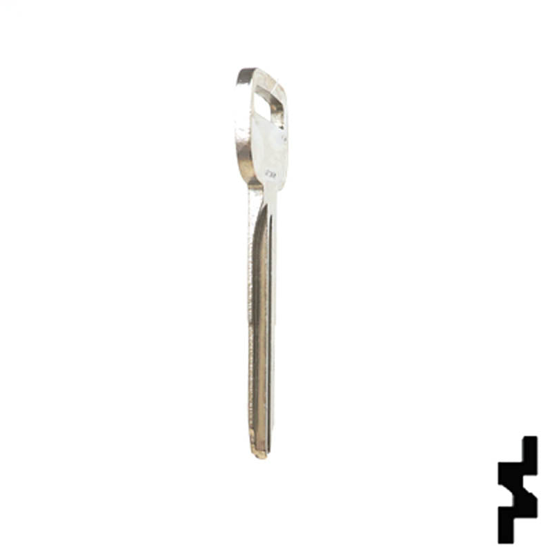 Uncut Key Blank | Toyota | X223, TR53 Automotive Key JMA USA