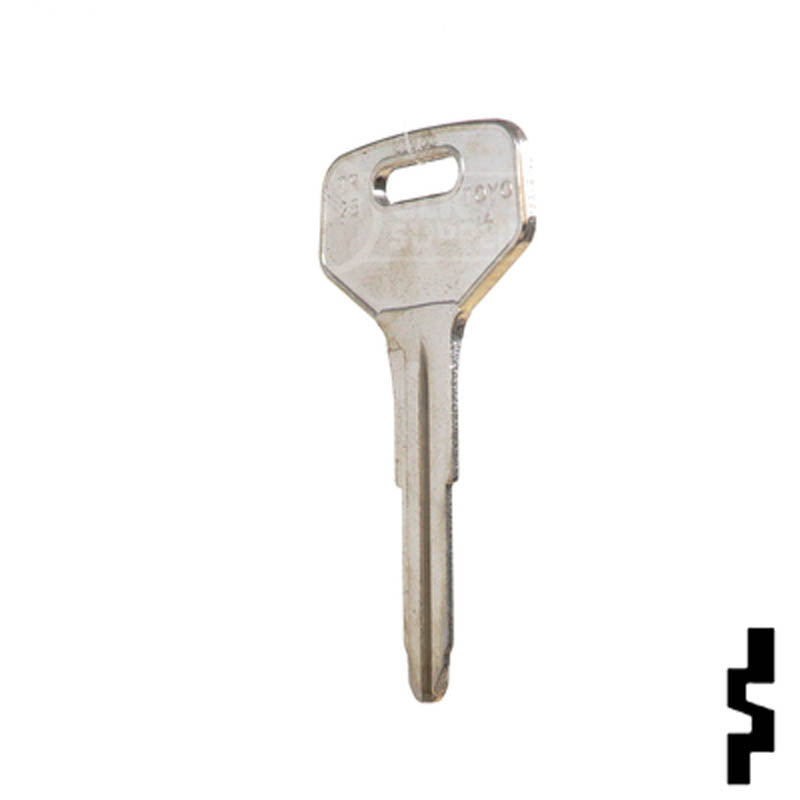 Uncut Key Blank | Toyota | X37, TR28 Automotive Key JMA USA