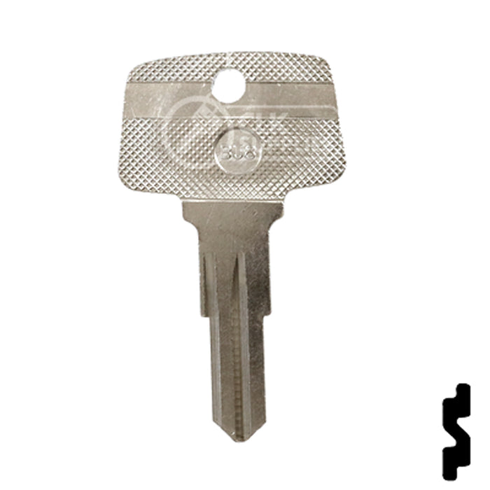 Uncut Key Blank | Volkswagen | BU8 Automotive Key Ilco