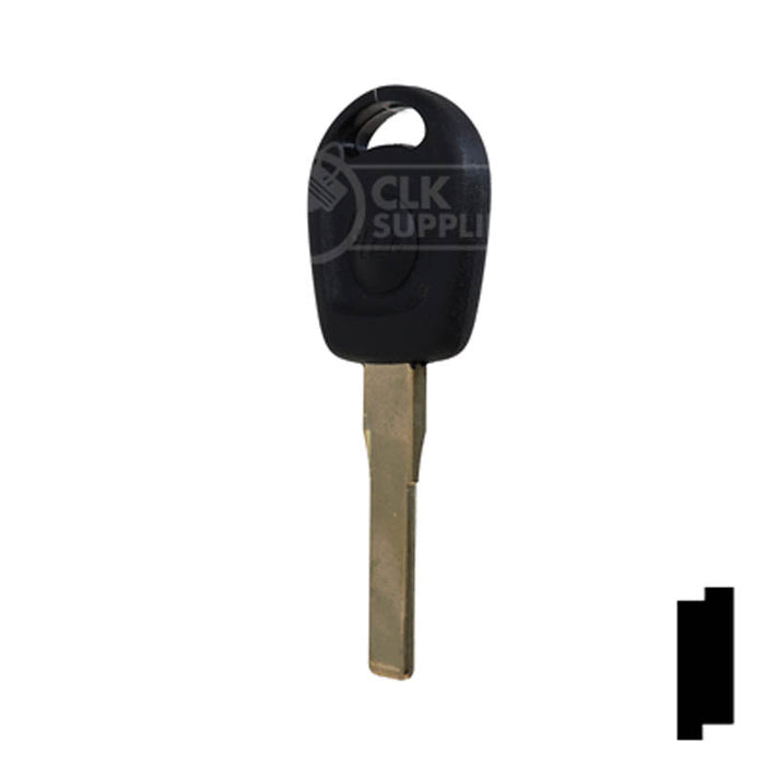 NEW FOR AUDI & VOLKSWAGEN HIGH SECURITY UNCUT KEY BLANK - MADE IN USA HU66-P - Foto 5